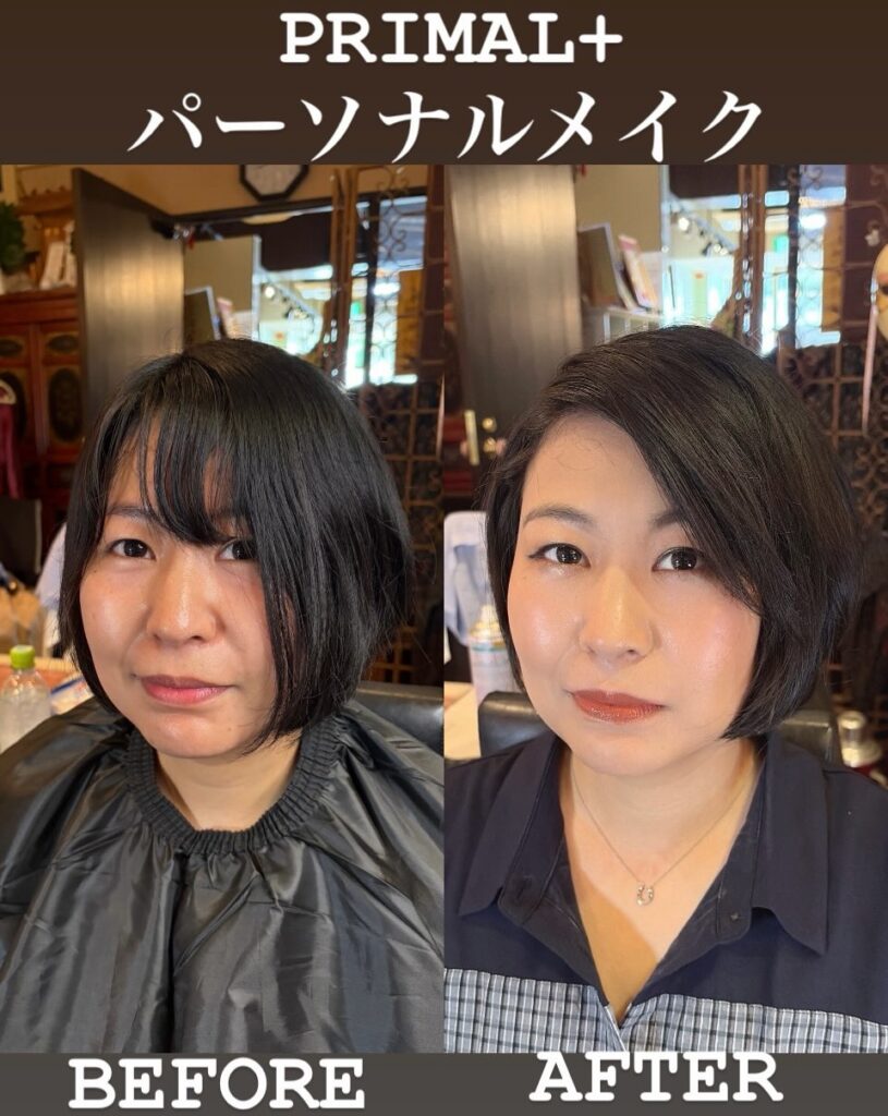 仕事でも好印象を。キャリアウーマンMさんのパーソナルメイク